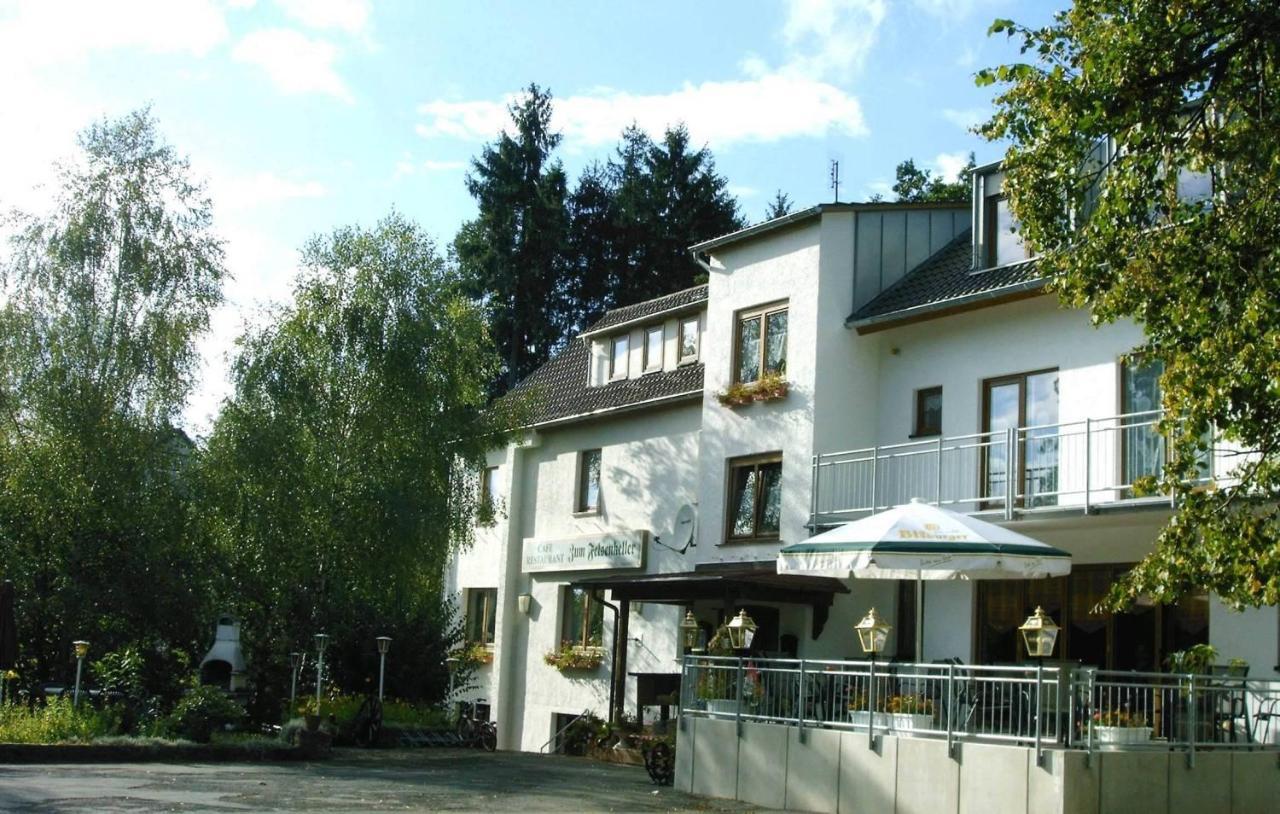 Waldpension Zum Felsenkeller Lichtenfels-Sachsenberg Exterior photo